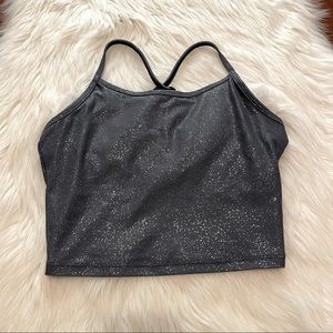 WITH Wear It To Heart Cropped Cami Sports Bra